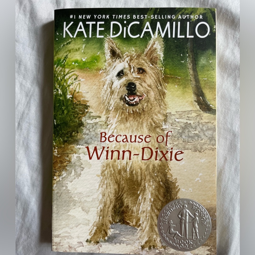 Autographed copy of “Because of Winn-Dixie”